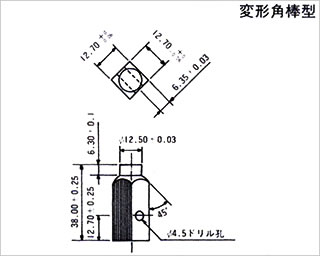 JISK6849 接着剤の引張り接着強さ試験方法 4.2試験片